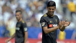 Vela en un partido con LAFC 