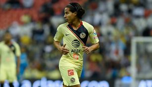 Diego Lainez, en un juego con América durante el A2018