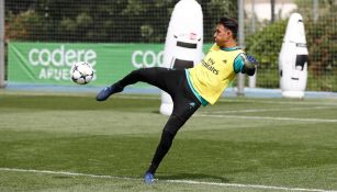 Keylor Nava en un entrenamiento del Real Madrid