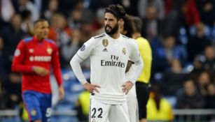 Isco durante un partido de Champions