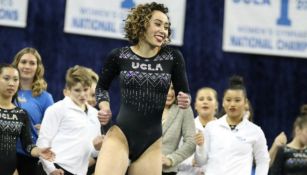 Katelyn Ohashi, en una competencia con la UCLA