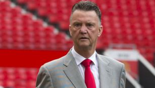 Van Gaal, durante su etapa en el Manchester United