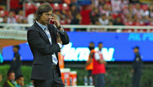 Matías Almeyda en partido con Chivas