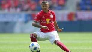 Alejandro Romero durante un partido con los Red Bulls