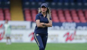 DT de Pumas Femenil previo a un encuentro de la Liga MX 