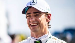 Esteban Gutiérrez con el uniforme de Mercedes