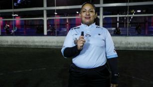 Jazmín Arriaga, árbitro de futbol amateur