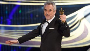 Alfonso Cuarón, durante entrega de los Premios de la Academia