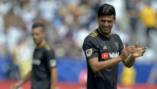 Carlos Vela en partido con Los Angeles FC 