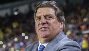 Miguel Herrera durante un juego del América