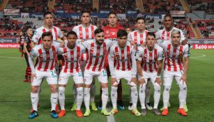 Once de Necaxa para el juego vs Xolos del Clausura 2019