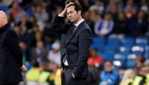 Solari se lamenta en partido contra el Ajax