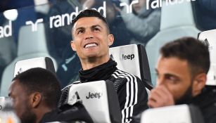 Cristiano en la banca de la Juventus