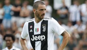 Leonardo Bonucci, durante juego de la Juventus 