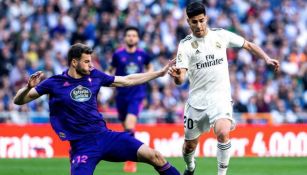 Asensio conduce el balón contra el Celta