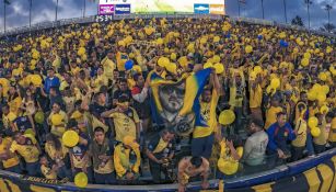 Aficionados del América durante un partido