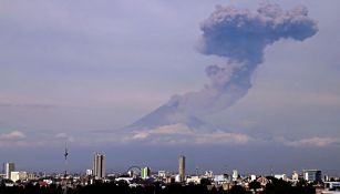 Volcán Popocatépetl registra actividad 