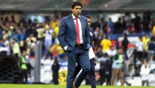 José Saturnino Cardozo durante un encuentro ante América