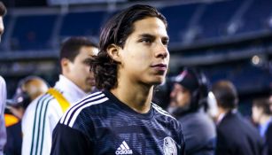 Diego Lainez, previo al juego amistoso entre México y Chile