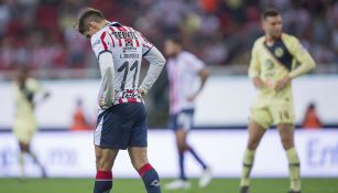 Brizuela se lamenta en Clásico contra América