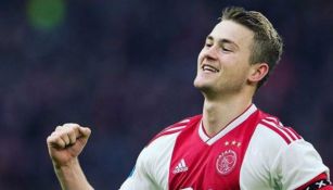 De Ligt fetseja un gol con el Ajax