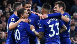 Chelsea celebra una anotación frente al Brighton