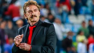 La Volpe, durante un duelo con Toluca