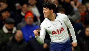 Son Heung-min festeja anotación contra Crystal Palace