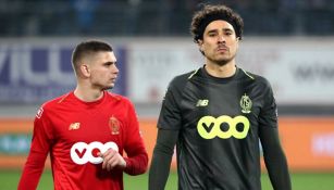 Guillermo Ochoa tras un partido con el Standard de Lieja