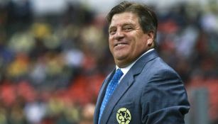 Miguel Herrera durante un encuentro ante Tijuana 