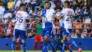 Pachuca celebra una anotación frente a Veracruz