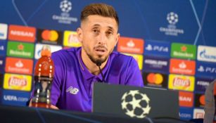 Héctor Herrera habla en conferencia de prensa