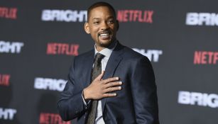 Will Smith durante el estreno de la película Bright 