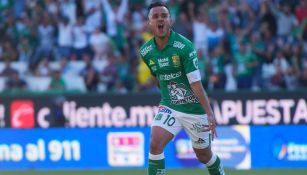 Montes celebra su gol contra Atlas