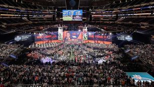 El escenario del Draft de la NFL