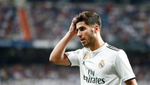 Marco Asensio se lamenta en juego del Real Madrid