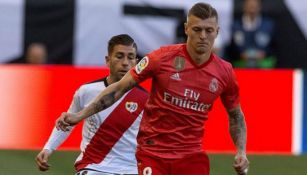 Kroos, durante el partido contra Rayo Vallecano