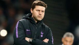 Pochettino dirigiendo al Tottenham 