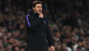 Mauricio Pochettino, durante un partido con el Tottenham 