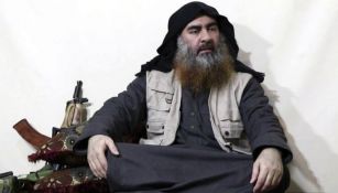 Abu Bakr al-Baghdadi, comparte su opinión durante el metraje