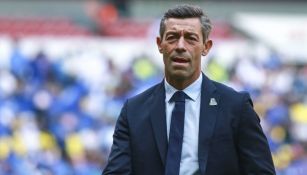 Pedro Caixinha, durante un partido contra Querétaro 