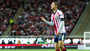 Brizuela se lamenta en juego de Chivas 