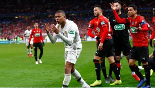 Mbappé lamenta su expulsión en la Final de Copa 