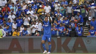 Caraglio celebra anotación con el Cruz Azul