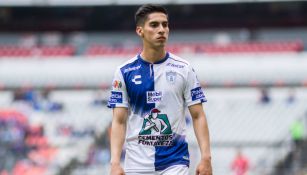 Erick Aguirre durante un partido del Pachuca