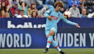 Griezmann durante el partido contra Levante