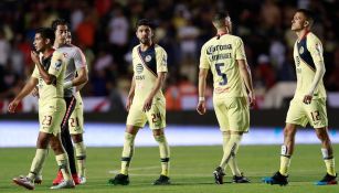 América al término del partido contra León 