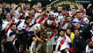 River Plate festeja obtención de Copa Libertadores contra Boca 