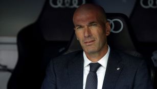 Zidane durante un partido el Real Madrid 