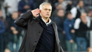 Mourinho, durante un partido de Premier